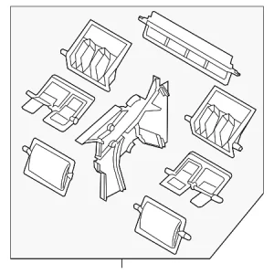Damper Assembly - Mazda (BJS9-61-A1Z)