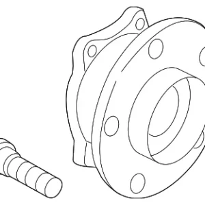 Hub Assembly - Mazda (BDNF-33-04X)