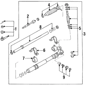 Boot - Mazda (FD01-32-125A)