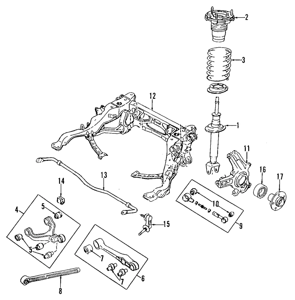 Link Bushing - Mazda (FD01-28-42Y)