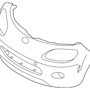 Bumper Front - Mazda (NHY4-50-03X)