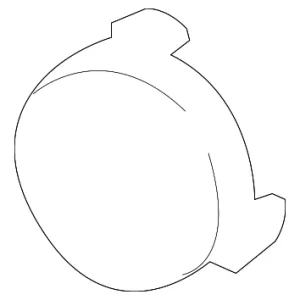 Tow Bracket Cover - Mazda (BANE-50-A11-9U)
