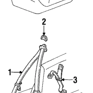 Belt - Mazda (ZZM5-57-900-07)