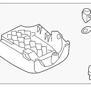 Lower Column Cover - Mazda (F151-60-230B)