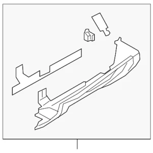 Lower Panel - Mazda (GHP9-64-260D-02)