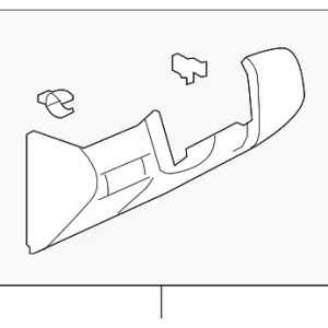 Lower Panel - Mazda (BN8P-64-280B-02)