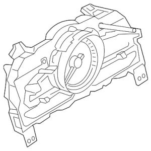 Cluster Assembly - Mazda (D17A-55-471B)
