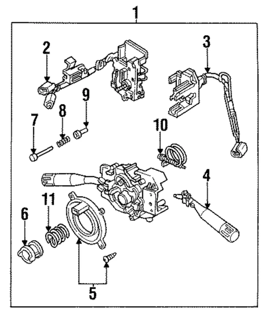 Horn Contact - Mazda (BR70-66-127)