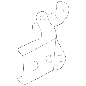 Lower Hinge - Mazda (ZZCA-72-240)
