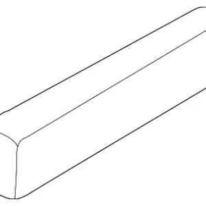 Body Side Molding - Mazda (BJ0F-50-691-13)