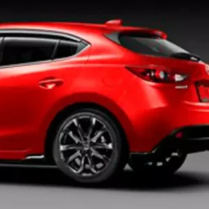 Rear Spoiler - Snowflake White Pearl - Mazda (QBMN-51-9N0-64)