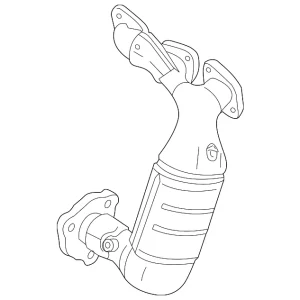 Exhaust Manifold - Mazda (AJ51-20-55XA)