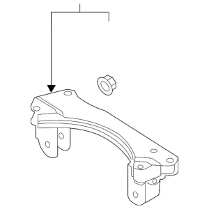 Differential Mount - Mazda (D10H-28-850)