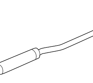 Intermediate Pipe - Mazda (KL15-40-300D)