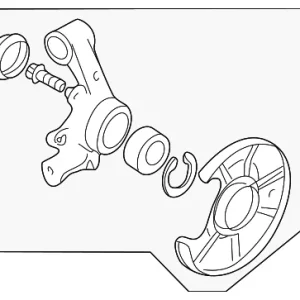 Knuckle Assembly - Mazda (N067-26-130)