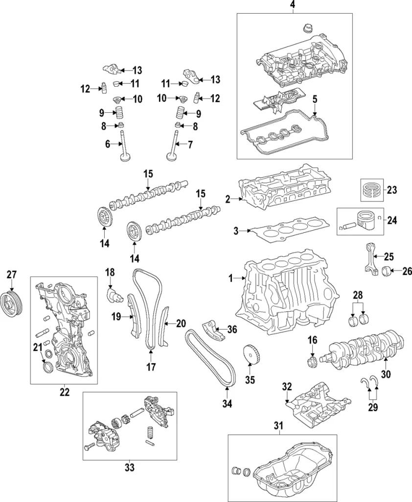 Crankshaft - Mazda (PE01-11-300A)