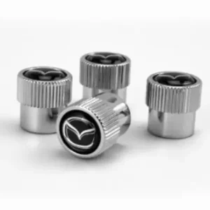Valve Stem Caps, Chrome - Mazda (C9N1-V3-820)