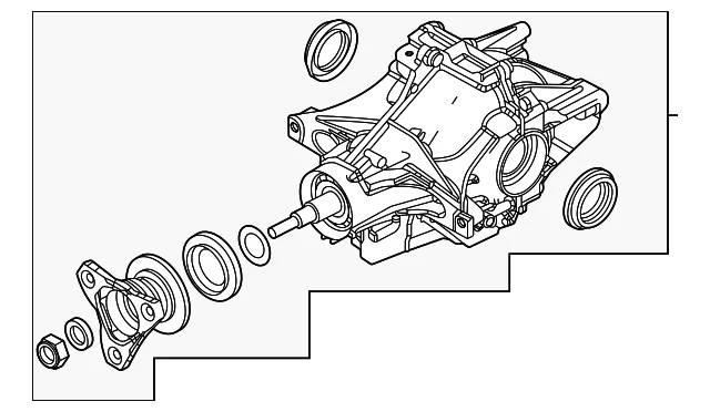 Differential Assembly - Mazda (RA36-27-100D)
