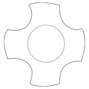 Center Cap - Mazda (N065-37-190)