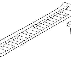 Sill Trim - Mazda (LC62-68-710B-05)