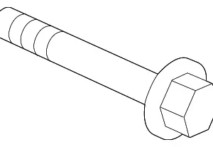 Compressor Assembly Lower Bolt - Mazda (9945-40-865)