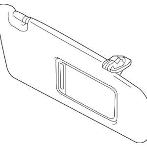 Sun-Visor - Mazda (TDY1-69-270)