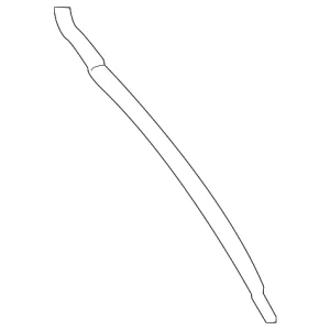 Rear Weather-Strip Upper Retainer - Mazda (TK53-72-762)
