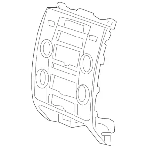Center Panel - Mazda (ZZ1A-55-220-09)