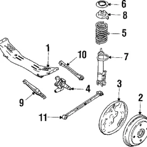 Brake Drum - Mazda (B092-26-251)