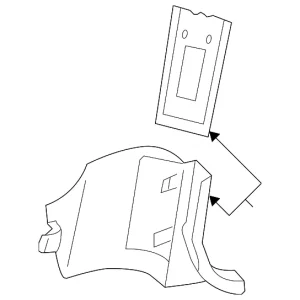Fuse Box Cover - Mazda (T001-68-380A-02)