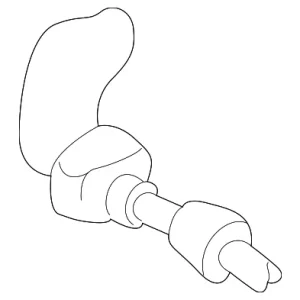 Brake Hose - Mazda (1FAA-43-980)