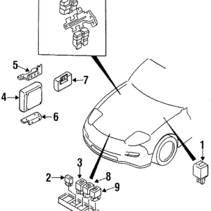 Control Module - Mazda (N3C1-18-881R)
