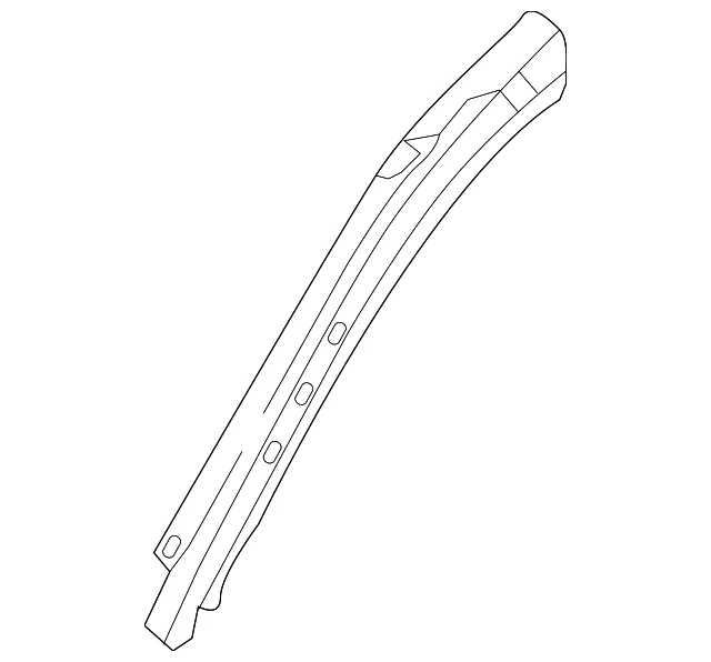 Windshield Pillar Reinforced - Mazda (D10E-71-242)