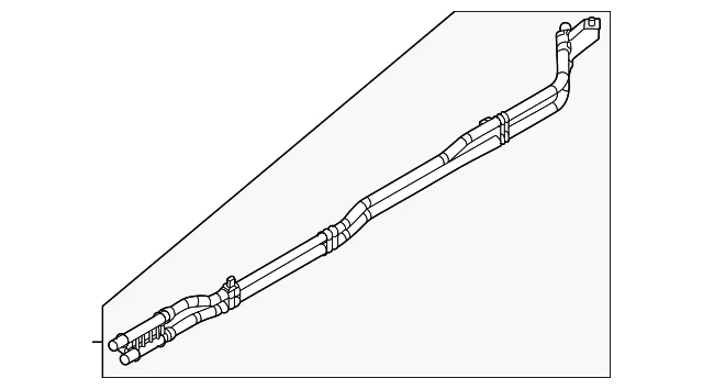 Water Hose - Mazda (PX29-15-7FZ)