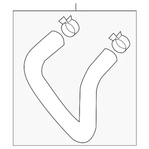 Vent Tube - Mazda (SH01-20-41XB)