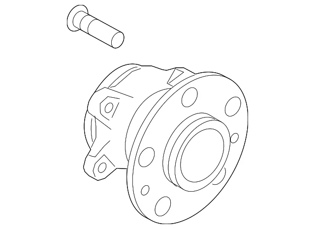 Hub & Bearing - Mazda (D10H-26-15X)