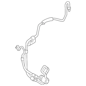 A/C Refrigerant Suction Hose - Mazda (ZZC0-61-462)