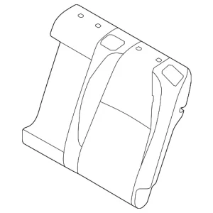 Seat Back Cover - Mazda (DGJ5-88-451-02)