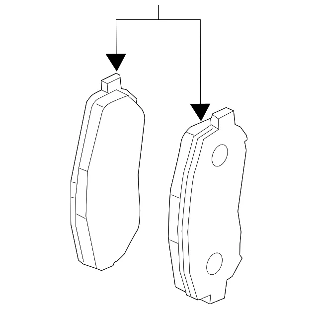Brake Pads Front - Mazda (B6YS-33-28ZB)