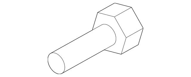 Dynamic Damper Bolt - Mazda (GS3L-28-457B)