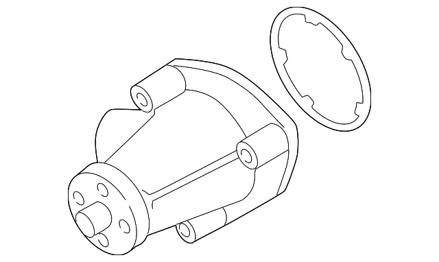 Water Pump Assembly - Mazda (1F00-15-010)