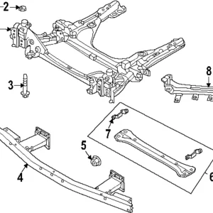 Support Bracket - Mazda (KJK3-34-880)