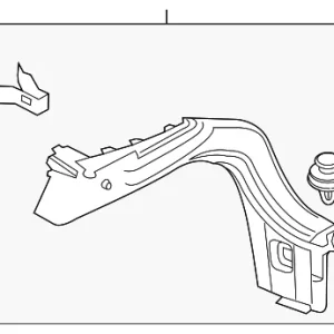 Upper Trim - Mazda (BJT6-68-84Z)