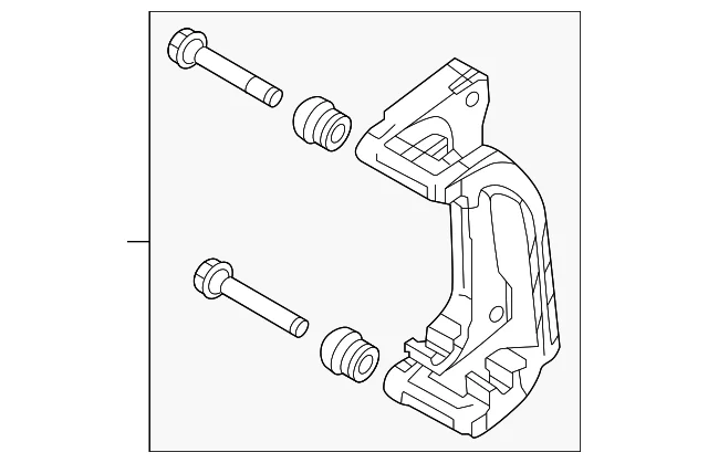 Caliper Support - Mazda (K1YT-26-29X)