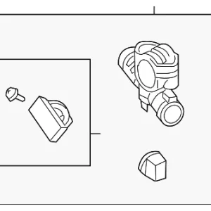 Ignition Lock Cylinder - Mazda (EC03-66-15XA)