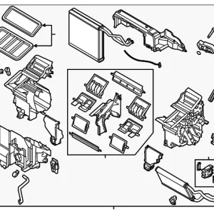 AC & Heater Assembly - Mazda (GBFN-61-130)