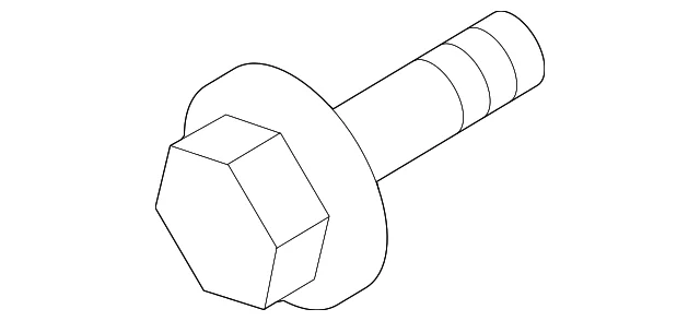 Water Pump Assembly Bolt - Mazda (9XF0-32-787L)