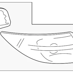 Lens & Housing - Mazda (GS3L-51-180G)
