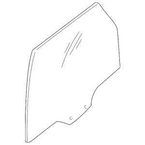 Door Glass - Mazda (EC01-72-511A)