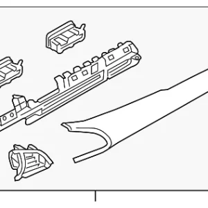 Trim Molding - Mazda (BGVE-55-150A-02)